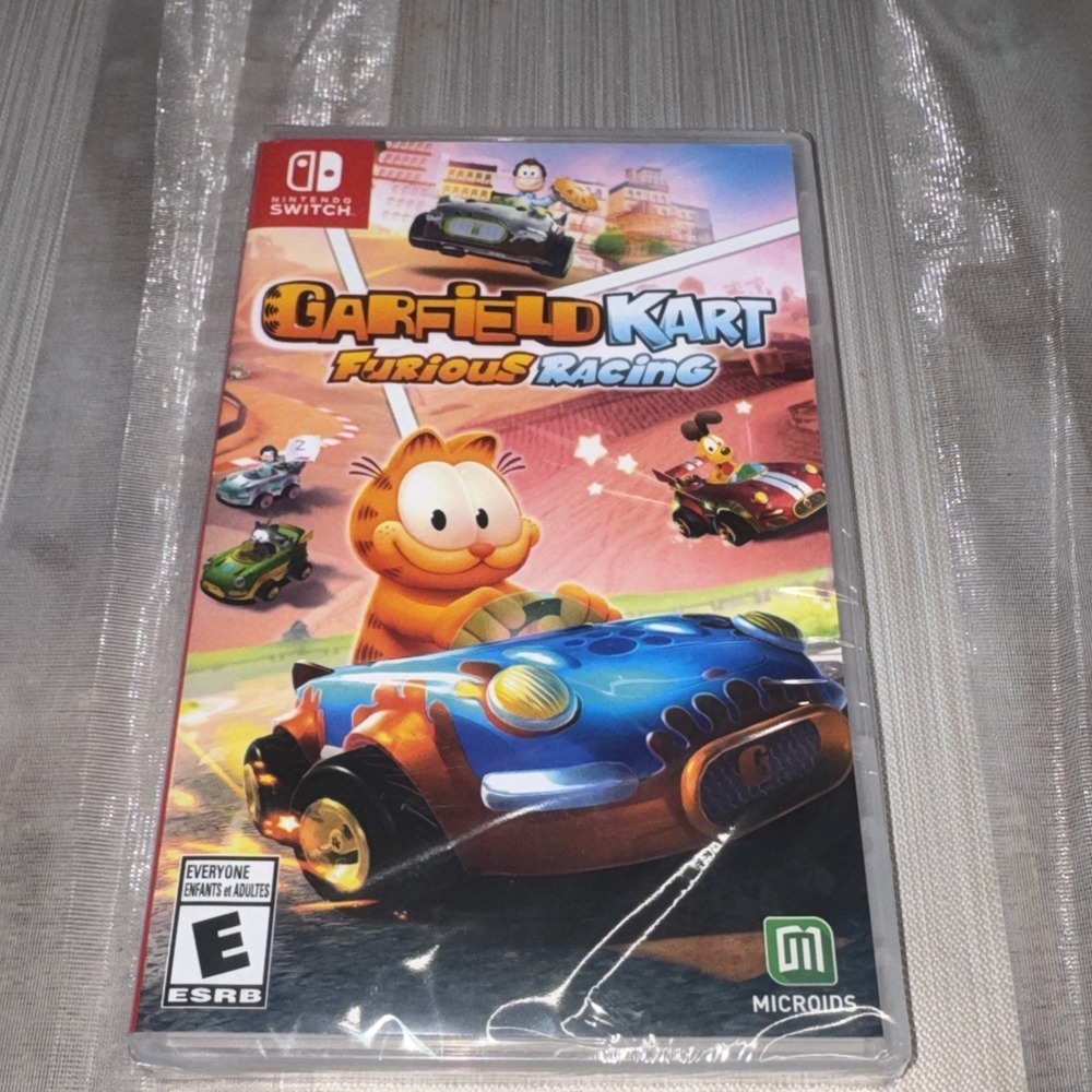 Nintendo Switch - Garfield Kart Furious Racing - Brand New & Sealed